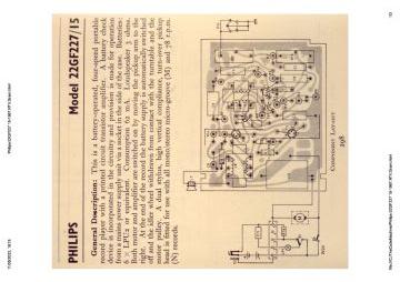 Philips 22GF227 15 schematic circuit diagram